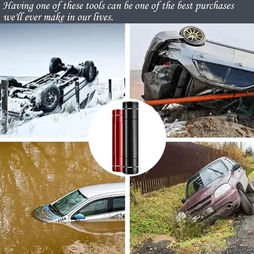 Safe Hammer Glass Breaker Window Breaker Seatbelt Cutter Car Safety Emergency Escape Auto Rescue Tool Car Glass Breaker,Life-Saving Emergency Artifact One Second Broken Window