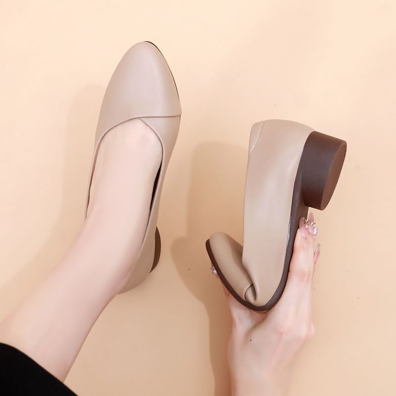 Buzz size 38-40 women's slip-on shoes, casual shoes, low-heeled shoes, women's slip-on shoes, women's PU artificial leather shoes, exquisite casual shoes, women's wedge shoes