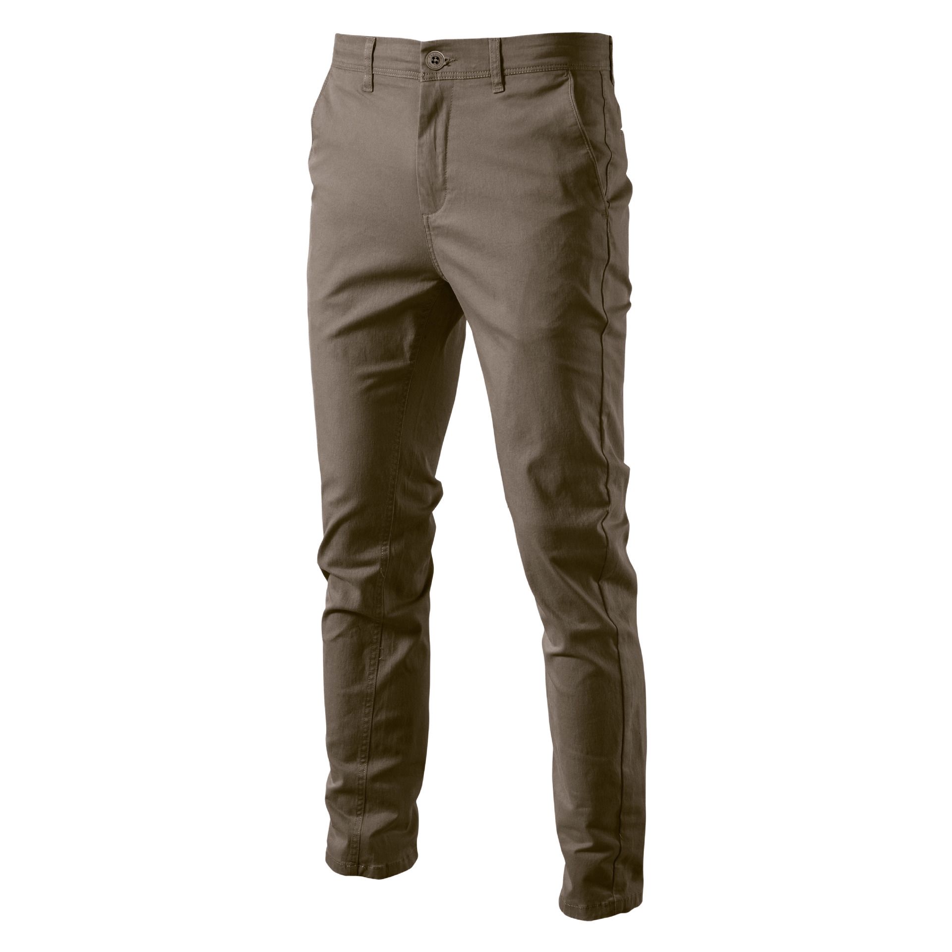 Autumn and winter new men's trousers solid color leisure business slim Joker casual trousers suitable for daily leisure commuting business wear.