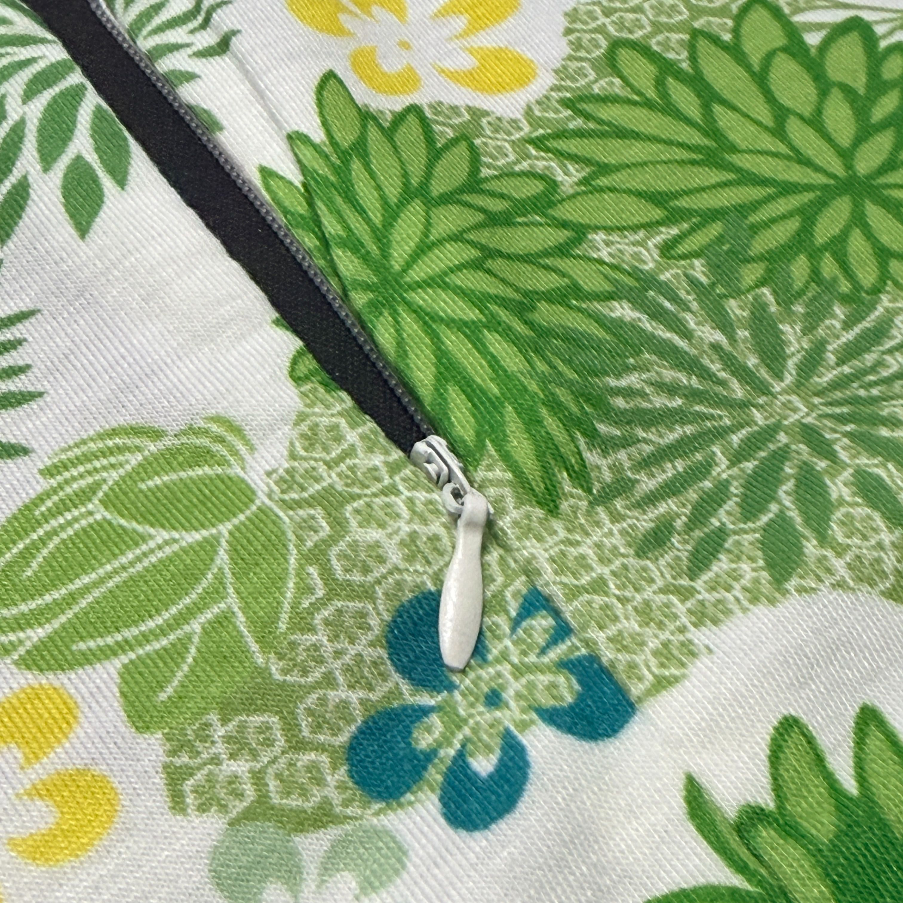 Women's Sleeveless U-Neck Tropical Leaf Print Sheath Dress Casual Beach Lightweight Knee Length for Summer Vacation Beachwear Sundress