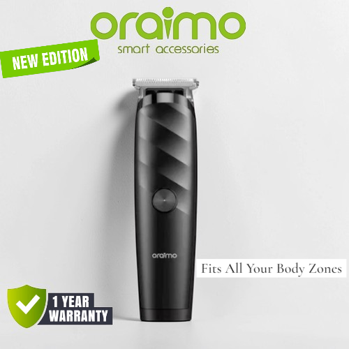 New Edition Oraimo SmartTrimmer Home Cordless Hair Trimmer Powerful Motor Stainless Steel Blades Rechargeable Clipper Adjustable Length Grooming Kit for Easy Clean
