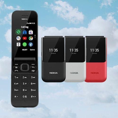 Brand New Nokia 2720 Classic Flip Phone New 2026 Model Dual SIM Long Battery Life Durable Feature Phone Big Buttons 4G Connectivity Budget Reliable Phone Kenya Seniors Youth Easy Use Original Verified