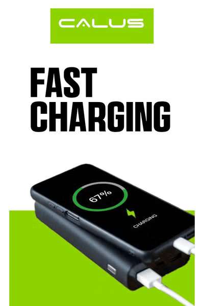 BRAND NEW Calus 20000mAh Power Bank | Dual USB Output Portable Charger | Fast Charging High Capacity Backup Battery for Android iPhone Tablets | Safe Reliable Powerbank Kenya Travel Ready