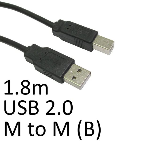 Heavy Duty USB Printer Cable High Speed USB A to USB B Durable Printing Cable for HP Canon Epson Brother Printers Stable Data Transfer Strong Long Lasting Cable Office Home Use Kenya