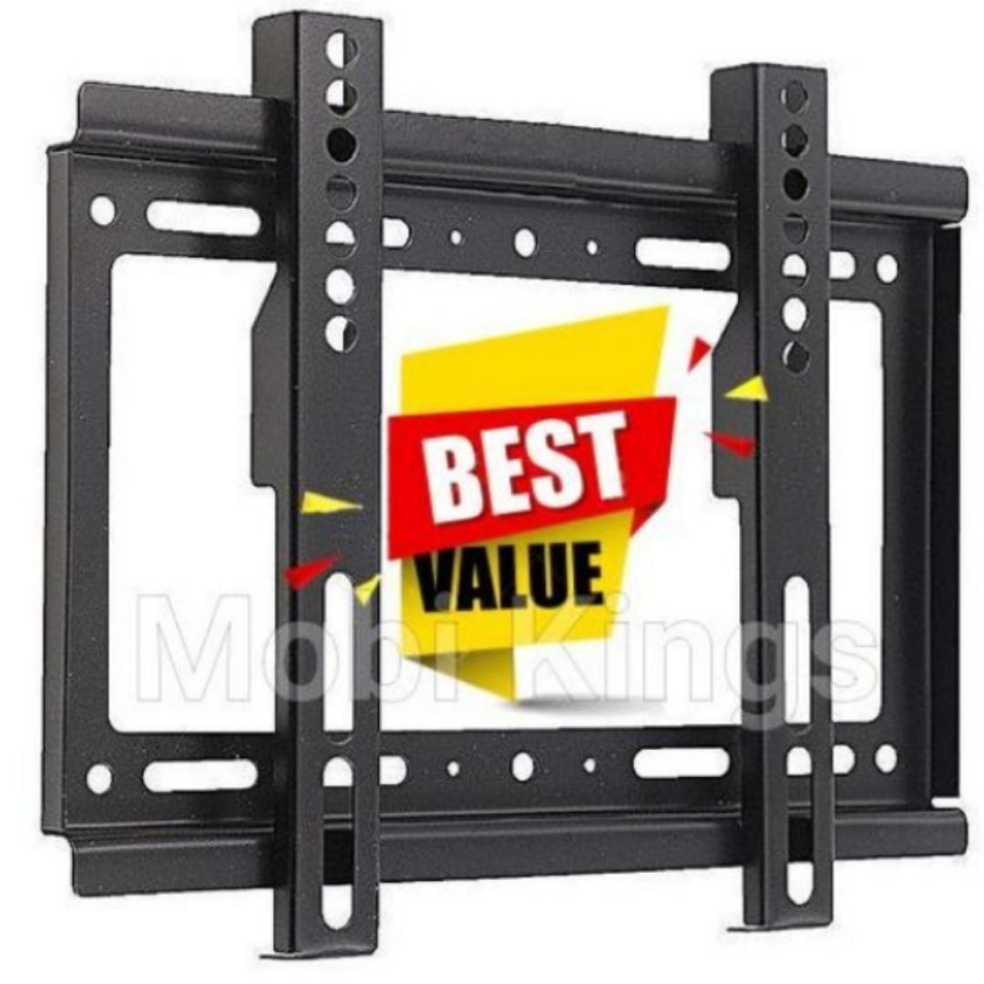 HIGH QUALITY TV ACCESSORIES TV WALL HOLDER MOUNT BRACKET FOR 14 INCH - 43 INCH TV FOR DIGITAL TV & SMART ANDROID FRAMELESS TV