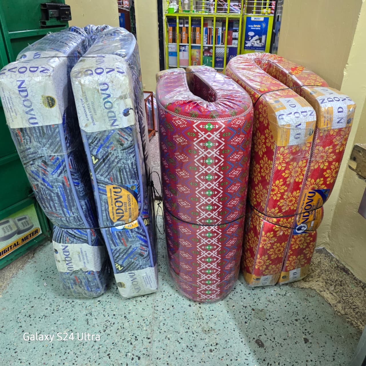 Morning glory or Ndovu 6 inches medium density plain Mattress