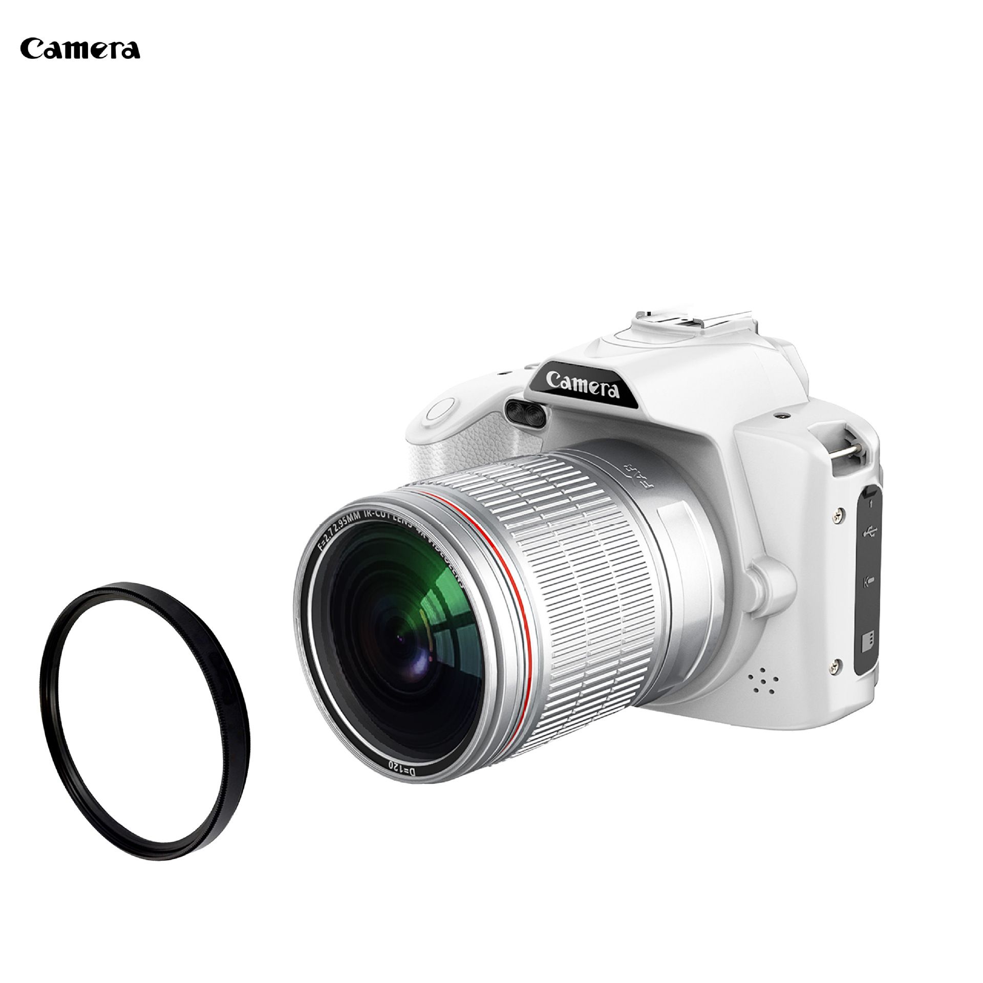 【Bantu Box】D5  3 Inch Digital Camera 2K 48MP Color Display 16X Digital Zoom HD Digital Camera for Photography Video WiFi Digital Camera