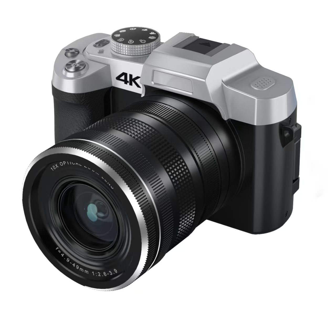 【Bantu Box】WD09  75MP Digital Camera for Photography & Video, 4K VloggingCamera with 3inch Touch Flip Screen &18X Digital Zoom, AutofocusCompact