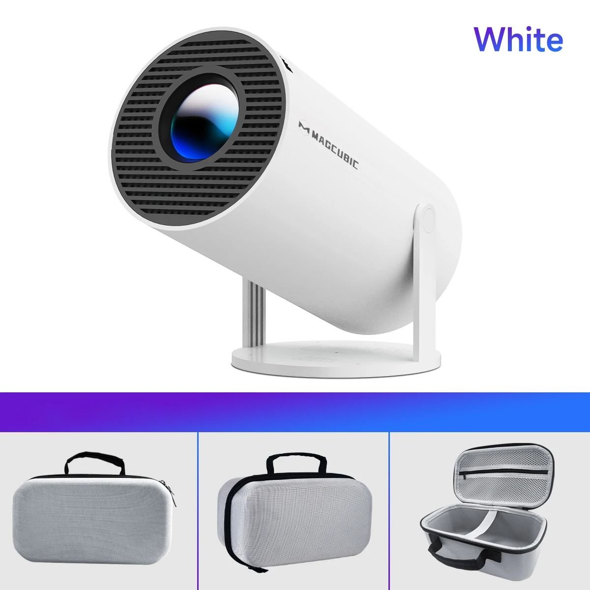 【Bantu Box】 HY300  Android 11 Wifi6 110ANSI Allwinner RK3326 BT5 1080P 1280*60Projector HY300 Android 11 Wifi6 110ANSI Allwinner RK3326 BT5 1080P 1280*600P Portable projector Home Cinema Outdoor