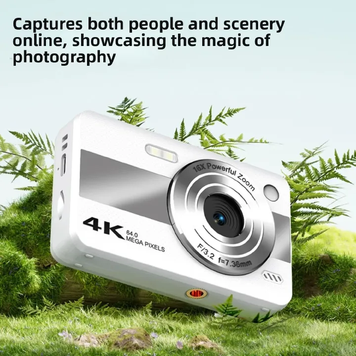 【Bantu Box】H11 HD Digital Camera CCD Student Party Campus Card Camera Photo Video Recording Retro Travel Gift for Beginners Photography