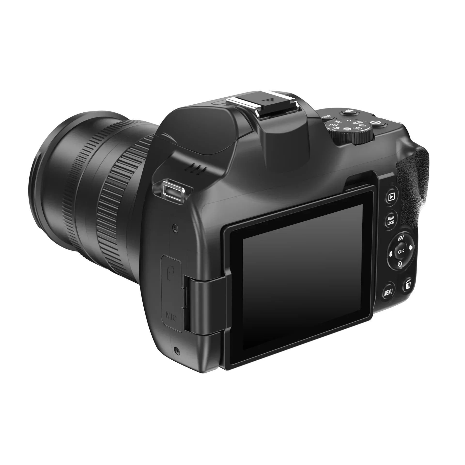 【Bantu Box】W3 new 72 million pixels, digital camera high definition optical zoom, micro single, female studentEntry-level DSLR camera for selfie, 4K HD video recording, student-friendly, telephoto len