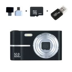 【Bantu Box】M03 CCD HD 4K Pixel Digital Photo Camera Student Entry-Level Mini Card Camera Home Use Shooting Camera for Beginners Gift Memory cards are accessories for cameras and are sold separately