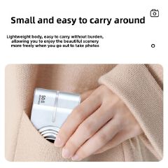 【Bantu Box】M03 CCD HD 4K Pixel Digital Photo Camera Student Entry-Level Mini Card Camera Home Use Shooting Camera for Beginners Gift Memory cards are accessories for cameras and are sold separately