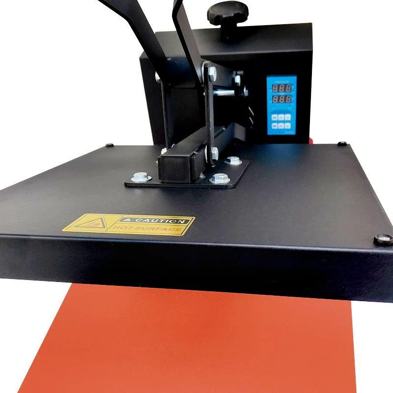 110V/220V Electric Flatbed Manual T-Shirt Printing Heat Press Machine for Hot Stamping and Clothes Labels