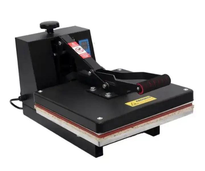 110V/220V Electric Flatbed Manual T-Shirt Printing Heat Press Machine for Hot Stamping and Clothes Labels