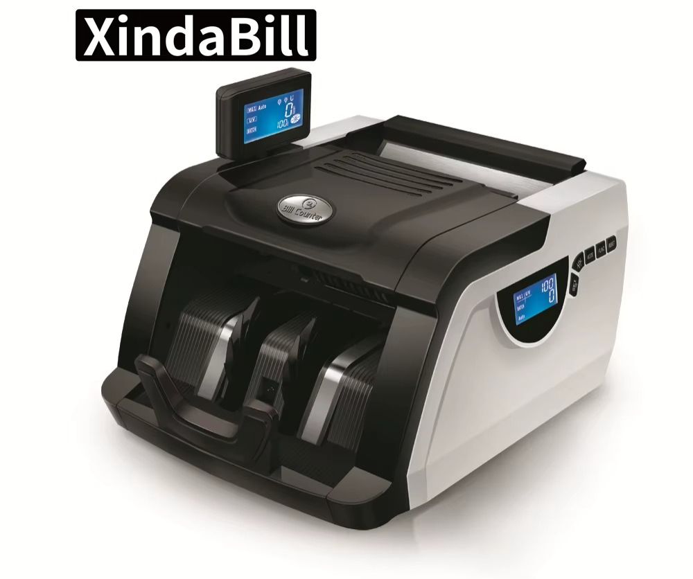 Multi Currency UVMG Fake Note Detection Money Banknote Counter Bill Counting Machine Restaurant Supermarket Cash Counter