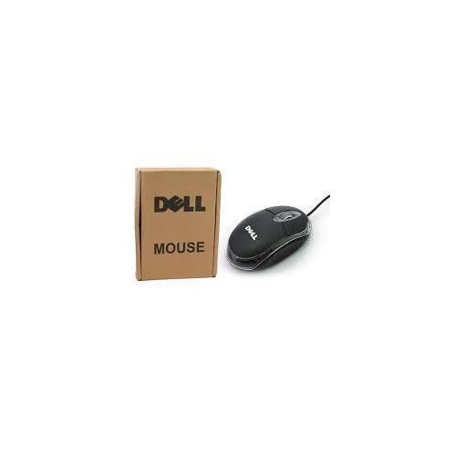 Dell Brown Box Wired USB Mouse – High Precision Optical Mouse, Plug & Play, Durable Design for Office & Home Use