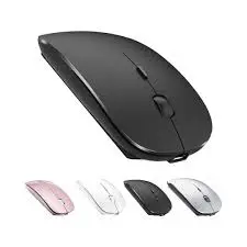 Rechargeable Bluetooth Wireless Mouse with 2.4G RGB LED lights is the perfect combination of style and convenience for all your computing needs. Comes With A USB Receiver Bluetooth mouse