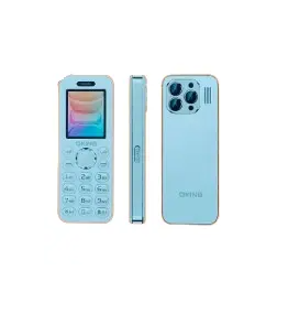 OKING F14 FEATURE PHONE FM RADIO, DUAL SPOTLIGHT TORCH, DUAL SIM CARD, SLIM DUAL SIM MOBILE PHONE