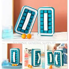 Portable Leakable Ice Cube Mold, 36-Slot Silicone Ice Tray for Easy Ice Making, Durable, Flexible, and Spill-Free for Home, Kitchen, and Outdoor Use