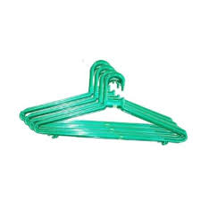 Green Plastic Clothes Hangers Set, Strong Durable Wardrobe Organizers, Lightweight Anti-Slip Design, Space Saving for Shirts, Dresses, Coats, Laundry Drying, Home Closet Storage Essentials