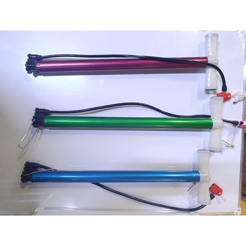 Air Pump Inflator Bicycle Pump/Ball Pump + 1 FREE Inflation Needle Hand Pressure Pump.Aluminum frame construction, lightweight and durable. Portable size, convenient for carrying and can fit in a back