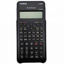 2pc [calculator + set] FX-82MS Scientific Calculator 2nd Edition with three key added advantage Approved by KICD for JSS + mathematical set