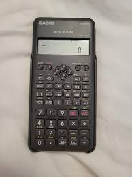 2pc [calculator + set] FX-82MS Scientific Calculator 2nd Edition with three key added advantage Approved by KICD for JSS + mathematical set