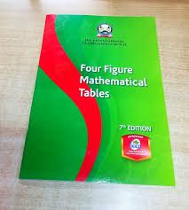 Klbs KNEC FOUR FIGURE MATHEMATICAL TABLE SEVENTH (7TH) EDITION