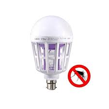 Neelux Energy Saving Mosquito Killer Bulb- 20W LED Mosquito Killer Bulb 20W, Electric Insect Zapper Light with UV Attraction, Energy Saving Anti-Mosquito Lamp for Home, Bedroom, Kitchen & Outdoor Use