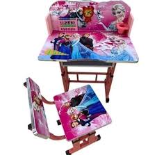 Executive Adjustable Kids Study Table Desk – Ergonomic Learning & Reading Desk, Spacious tabletop ideal for studying, reading and drawing, Strong and stable frame for safe daily use.