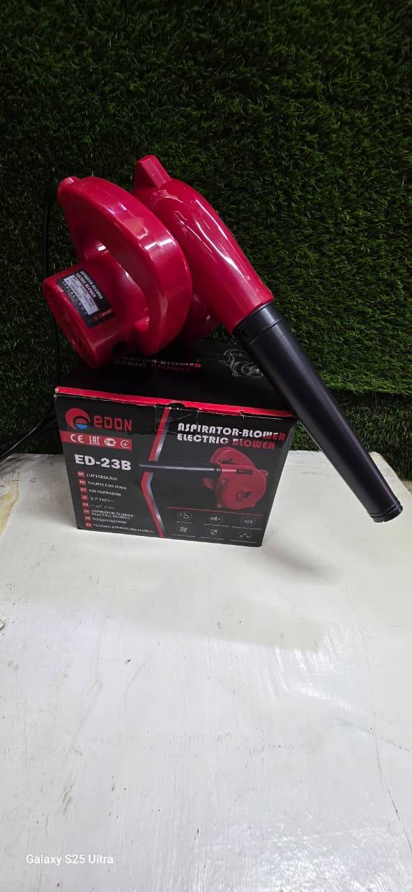Electric Air Blower Dust Cleaner 600W High Power Air Blower Vacuum for Cleaning Computer Keyboard Car Dust Blowing Machine with Nozzle