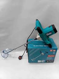 Makita Heavy duty Cement Mixer and paint mixer -Electric Concrete Mixer -Handheld Mud Mixer for Motar, Paint, Grout, Plaster, Thin set, Fodder Stirring Tool🦋powerful and efficient tool