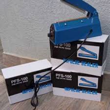 Impulse Electric Hand Heat Sealer, Heavy Duty 200mm Heat Sealer Machine, Manual Hand Sealer for Plastic Poly Bags, Food Packaging, Electric Laminated Film Sealing Machine🎀Power-Saving Efficiency