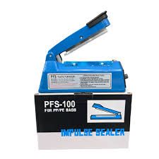 Impulse Electric Hand Heat Sealer, Heavy Duty 200mm Heat Sealer Machine, Manual Hand Sealer for Plastic Poly Bags, Food Packaging, Electric Laminated Film Sealing Machine🎀Power-Saving Efficiency