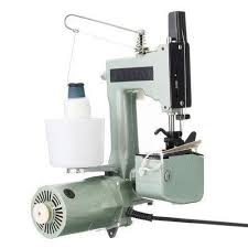 GK9-2 Portable Electric Bag Closing Sewing Machine, Industrial Sack Stitching Machine for Rice, Flour, Fertilizer and Grain Bags, Heavy Duty Handheld Stitching Tool