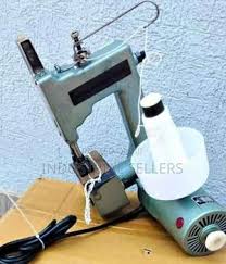 GK9-2 Portable Electric Bag Closing Sewing Machine, Industrial Sack Stitching Machine for Rice, Flour, Fertilizer and Grain Bags, Heavy Duty Handheld Stitching Tool