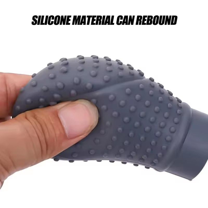 Car Gear Shift Knob Silicone Cover Universal Gear Rod Protect Case Dustproof WaterProof Lever Handle Skin Nonslip Manual Shifter C-381