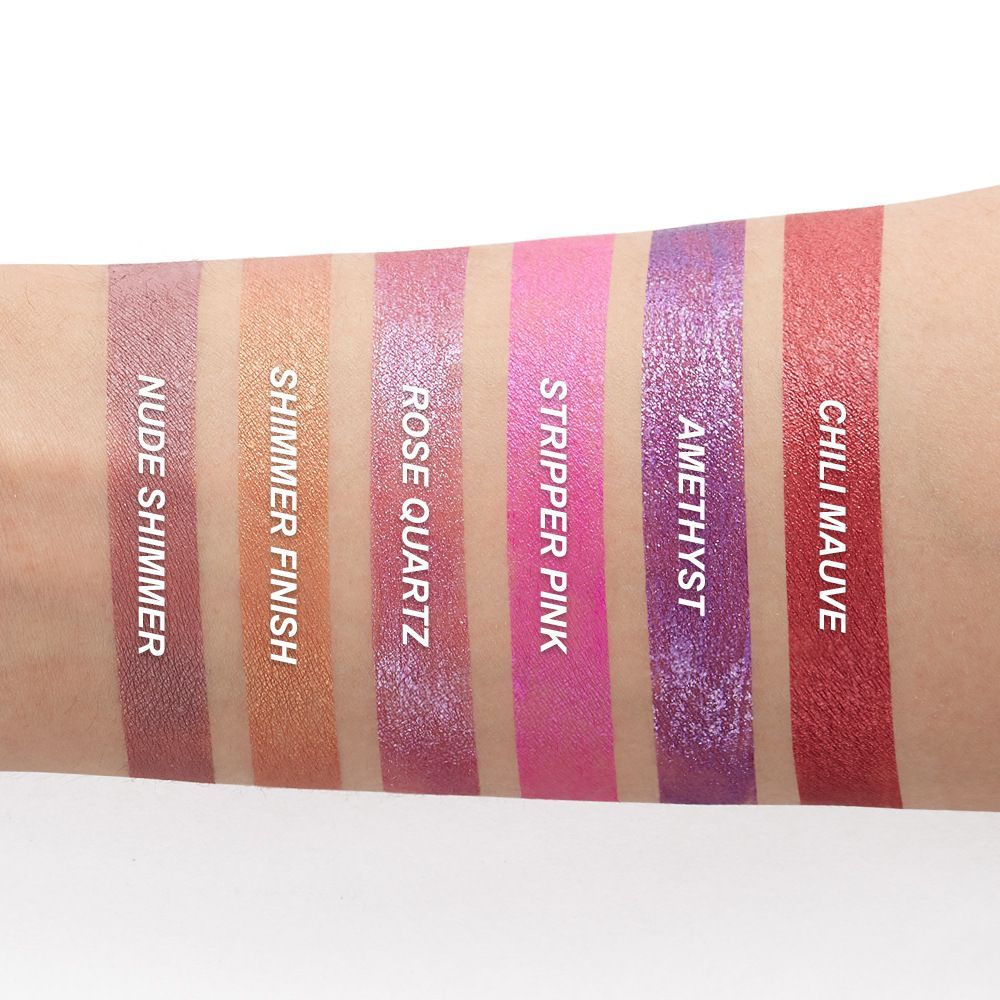 1PCMetallic Matte Lipstick Waterproof Pearl Lip Gloss Long Lasting Non-Stick Cup Lip Glaze Shimmer Glitter Lips Makeup  Cosmetics B2-1073- view 4