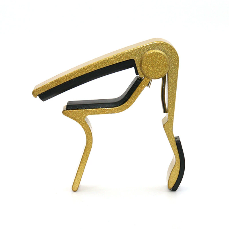 High Quality Aluminium Alloy Metal Guitar Capo Quick Change Clamp Key Acoustic Classic Guitar Capo Tone Adjusting Guitar Parts E-379