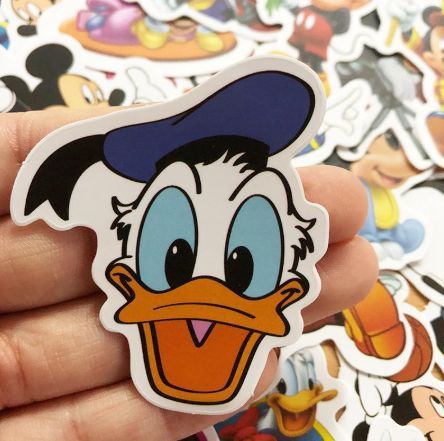 50PCS Disney Movie Mickey Mouse Stickers Anime Decals DIY Skateboard Laptop Motorcycle Cool Cute Cartoon Sticker