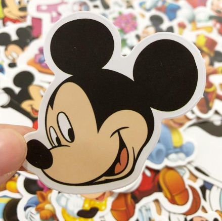 50PCS Disney Movie Mickey Mouse Stickers Anime Decals DIY Skateboard Laptop Motorcycle Cool Cute Cartoon Sticker