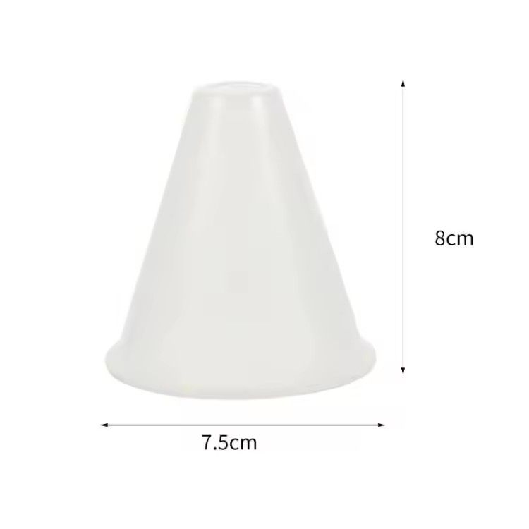 50Pcs Soccer Training Cones Plastic Roller Skating Bar Flag Cone, Football Practice Obstacle Marking Cone Sports Equipment（Please pay attention to the size when purchasing）E-873