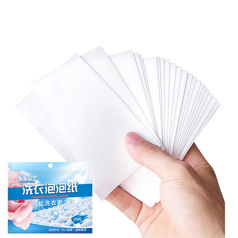 30/60/bag Laundry Tablets Underwear Children's Clothing Laundry Soap Concentrated Washing Powder Detergent For Washing Machines T-85-2