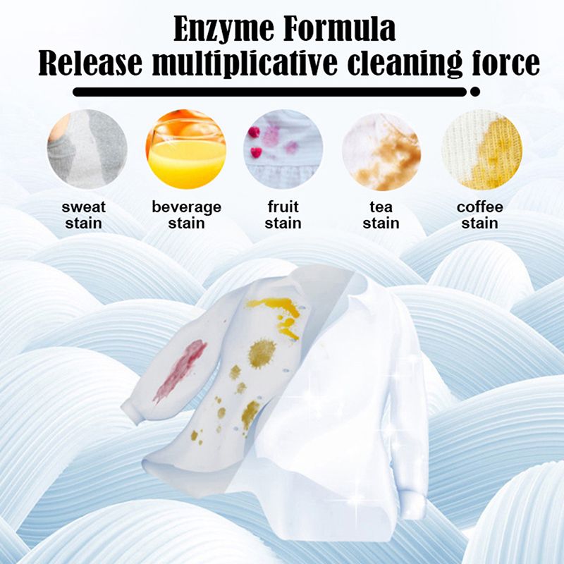 30/60/bag Laundry Tablets Underwear Children's Clothing Laundry Soap Concentrated Washing Powder Detergent For Washing Machines T-85-2