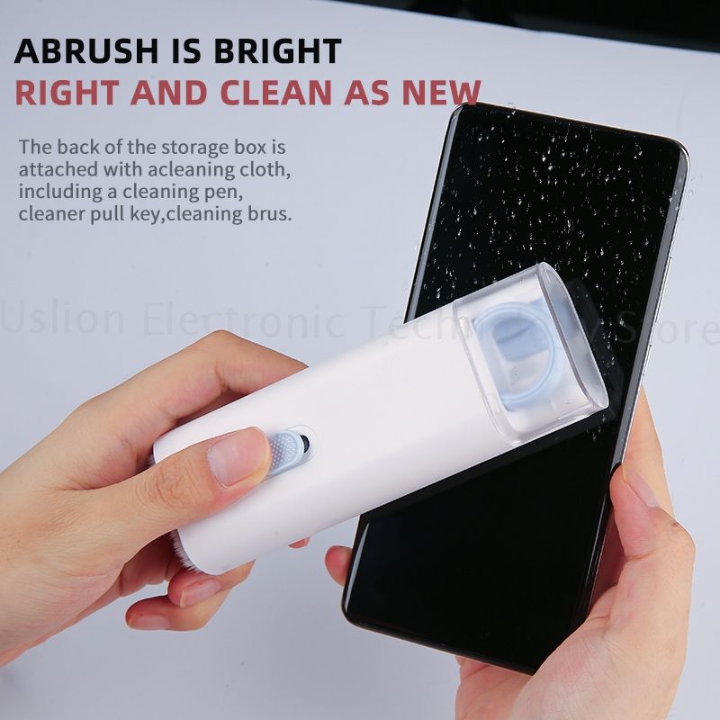 7-in-1 Computer Keyboard Cleaner Brush Kit Earphone Cleaning Pen For Headset iPad Phone Cleaning Tools Cleaner Keycap Puller Kit C-112