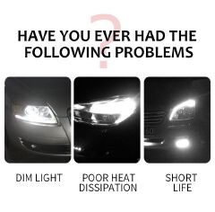 10X New W5W LED Canbus T10 Car Lights COB Glass Interior Parts Bulbs 6000K White Auto License Plate Lamp Dome Read Light 12V  C-289