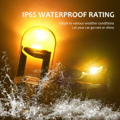 10X New W5W LED Canbus T10 Car Lights COB Glass Interior Parts Bulbs 6000K White Auto License Plate Lamp Dome Read Light 12V  C-289