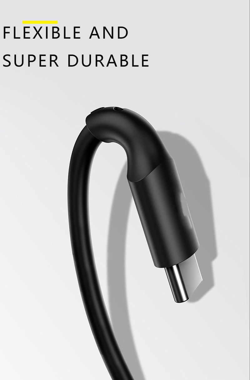 66W 5A Spring Car USB Type C Fast Charging Cable For Xiaomi Realme Samsung Huawei Honor Phone Accessories Charge For iPhone 2.4A