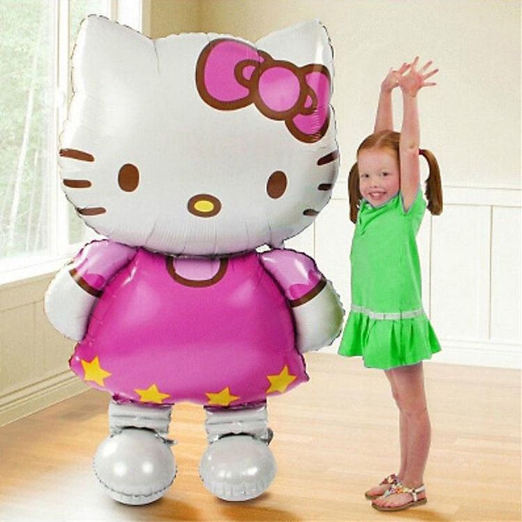 1pc 114*70cm Oversized Hello Kitty Cat Foil Balloons